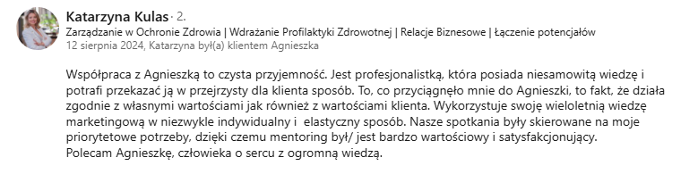 Poznaj opinie na temat mojej pracy